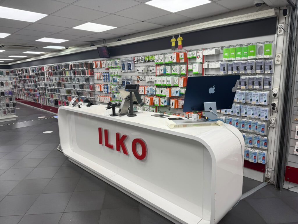 De balie van Ilko Telecom